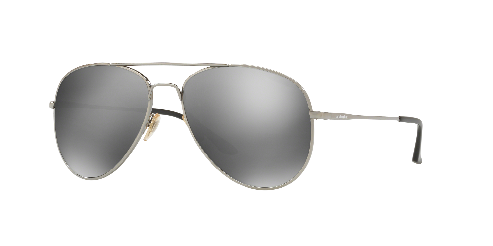 Ray-Ban RB3447 Round Metal 50 Green & Gunmetal Sunglasses | Sunglass Hut USA